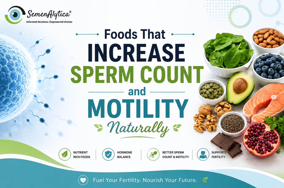 Foods That Increase Sperm Count and Motility Naturally